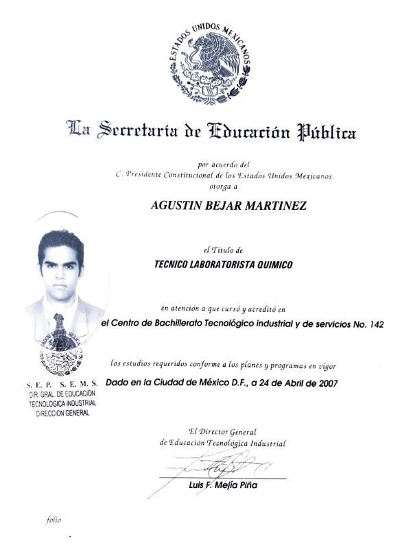 laborista certificado orizaba